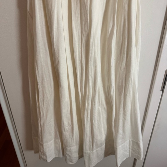 3.1 PHILLIP LIK a-line off white pleated dress NWT - Picture 3 of 6